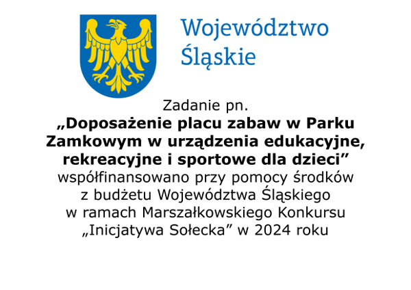 Tablica informacyjna marszałkowskiego konkursu