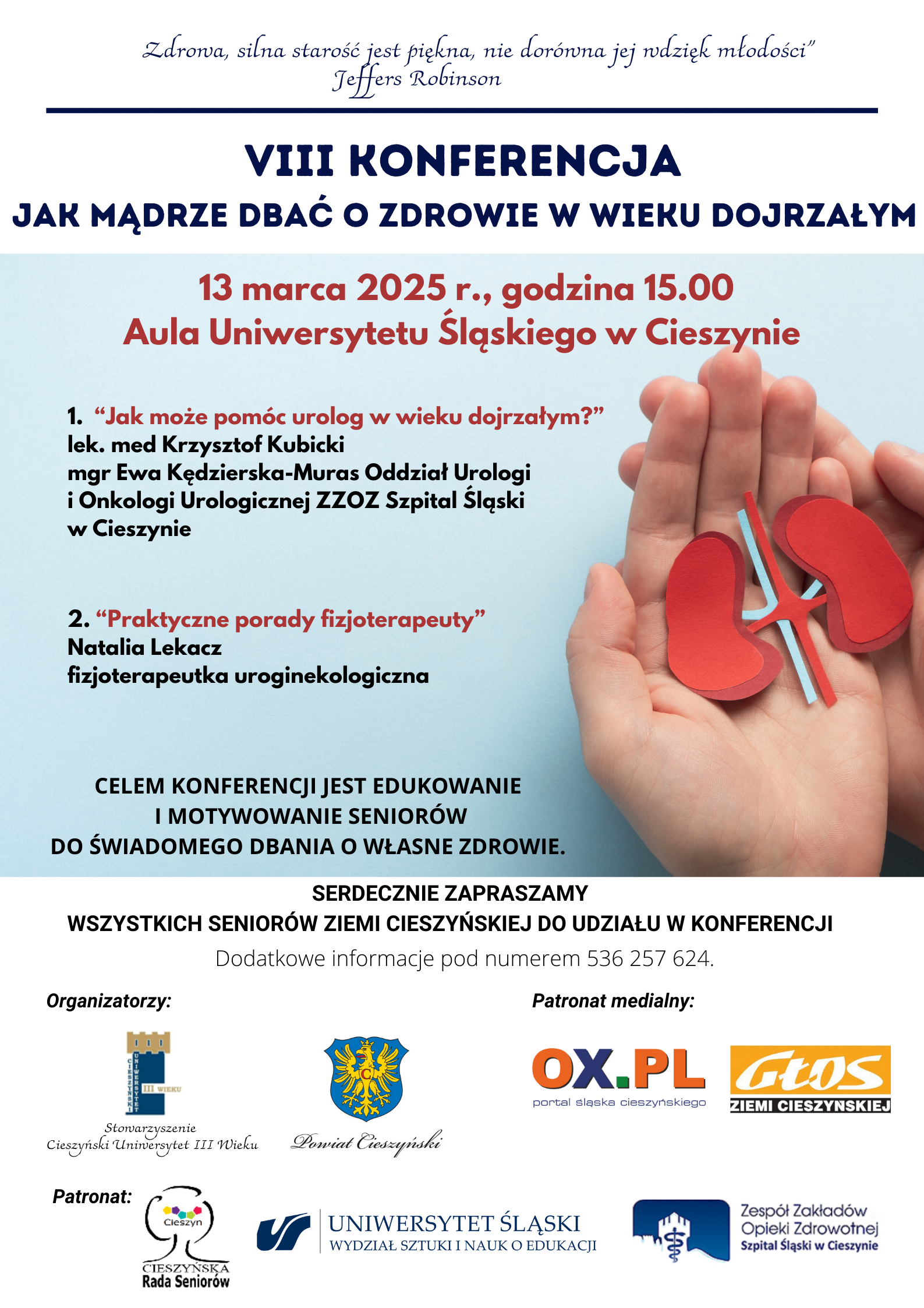 afisz zapowiadający konferencję