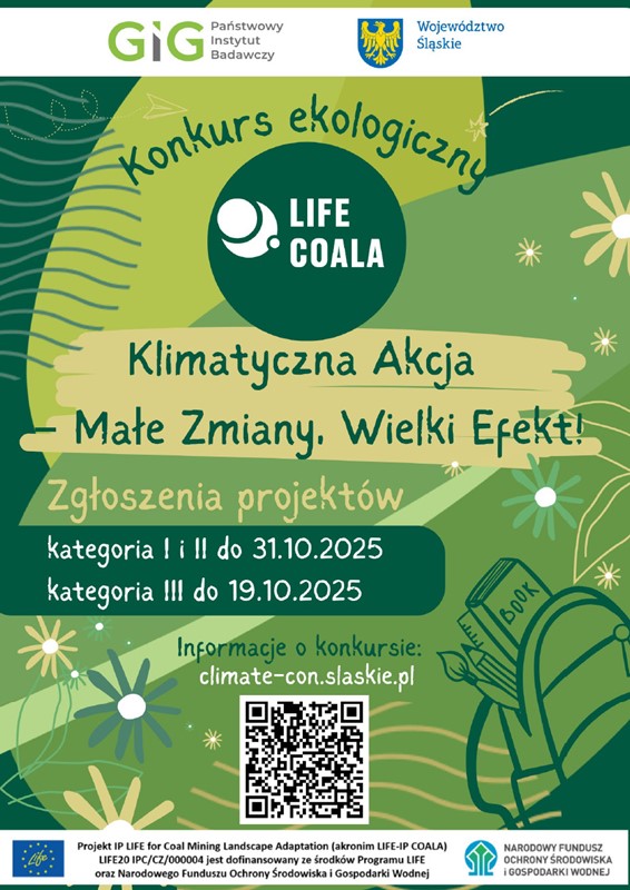 Plakat informacyjny Plakat informacyjny dotyczący konkursu