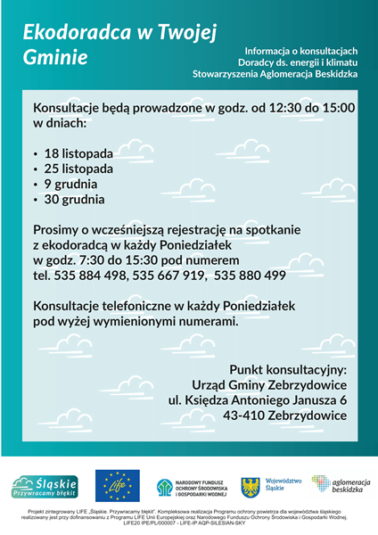 Plakat informacyjny Plakat informacyjny